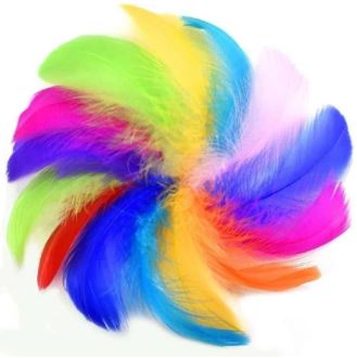 Kit DIY "Mon tableau en plumes" - modèle SAMANTHA Ma Sorcière bien aimée (pochette)