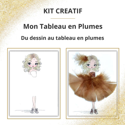 Mode d’emploi tableau en plumes – Guide DIY créatif PDF à télécharger