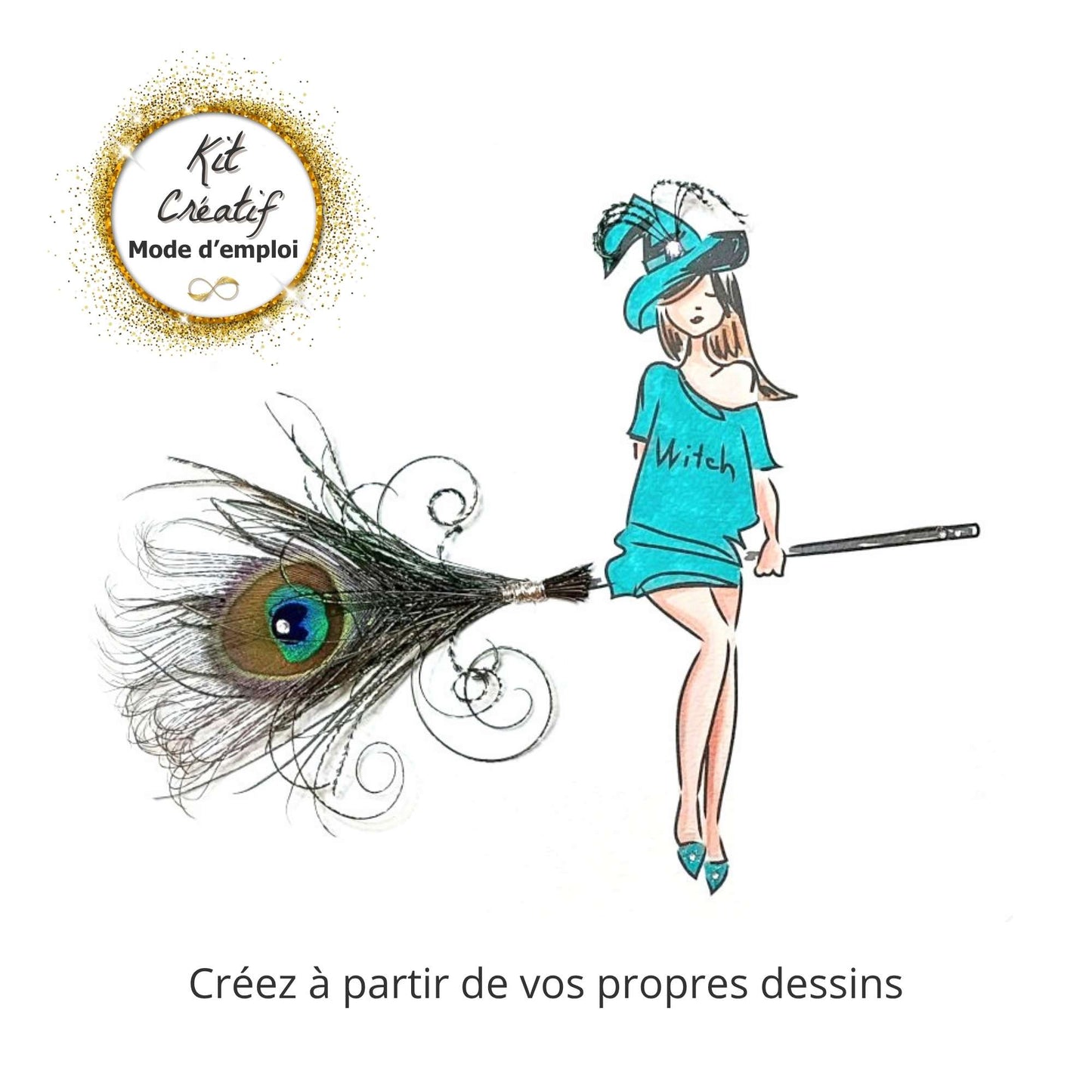 Mode d’emploi tableau en plumes – Guide DIY créatif PDF à télécharger