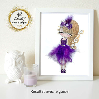 Mode d’emploi tableau en plumes – Guide DIY créatif PDF à télécharger