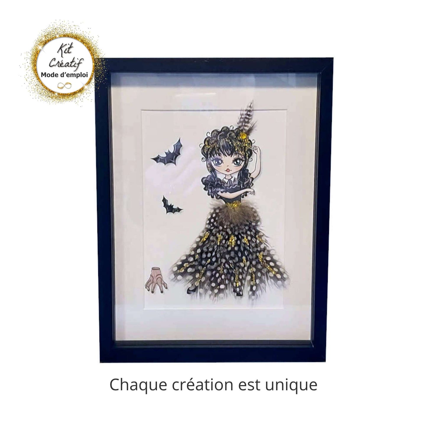 Mode d’emploi tableau en plumes – Guide DIY créatif PDF à télécharger