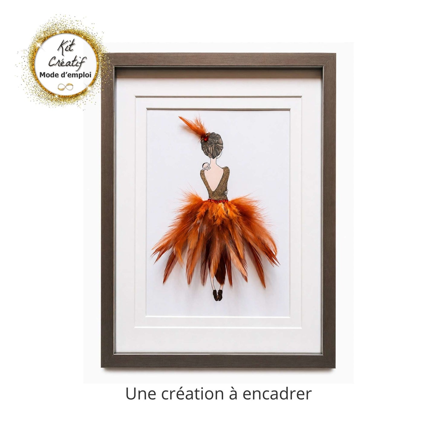 Mode d’emploi tableau en plumes – Guide DIY créatif PDF à télécharger