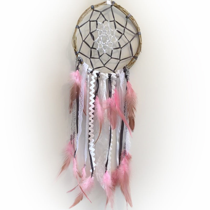 Deco plumes : Attrape-reves "Zoé" 1998 dreamcatcher