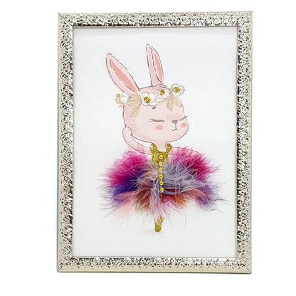 decoplumes-tableau-plumes-naturelles-lapin-miss-bunny