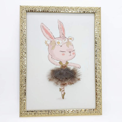 decoplumes-tableau-plumes-naturelles-lapin-miss-bunny