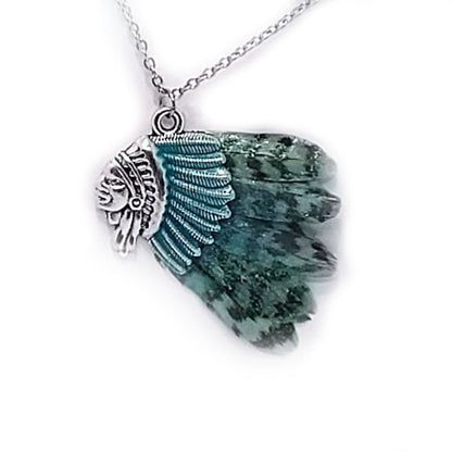 decoplumes-collier-tete-indien-turquoise