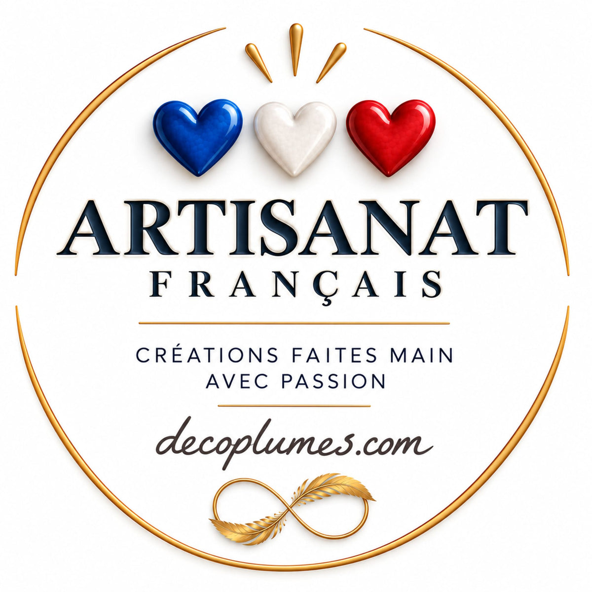 Artisanat français – créations faites main avec passion par Décoplumes